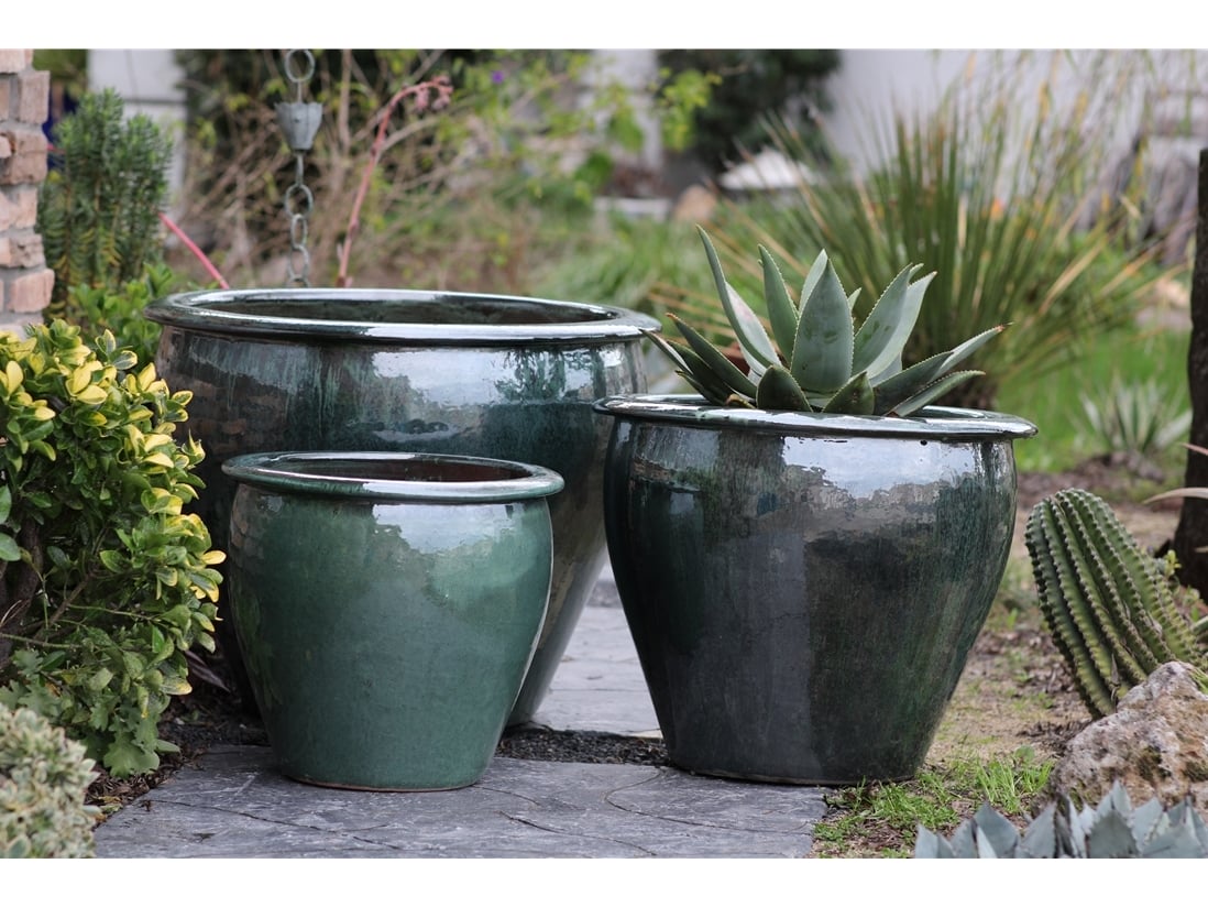 Fish Bowl Planter — Set of 3