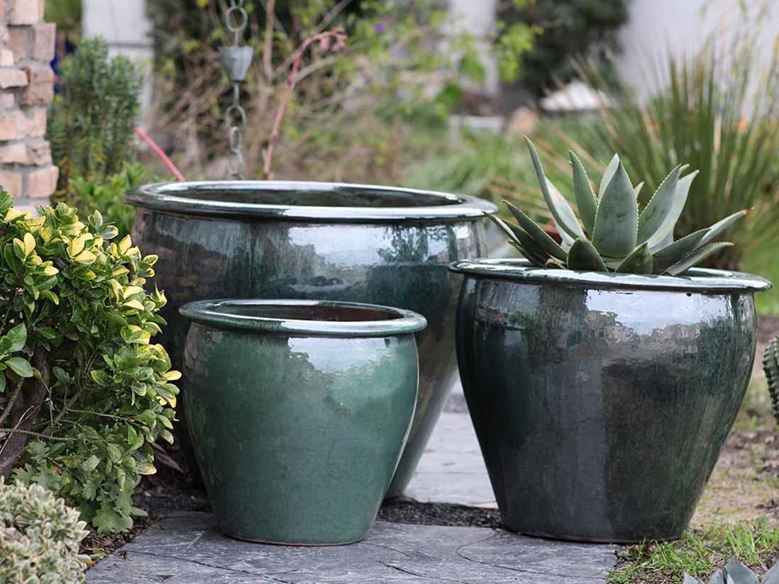 Fish Bowl Planter — Set of 3