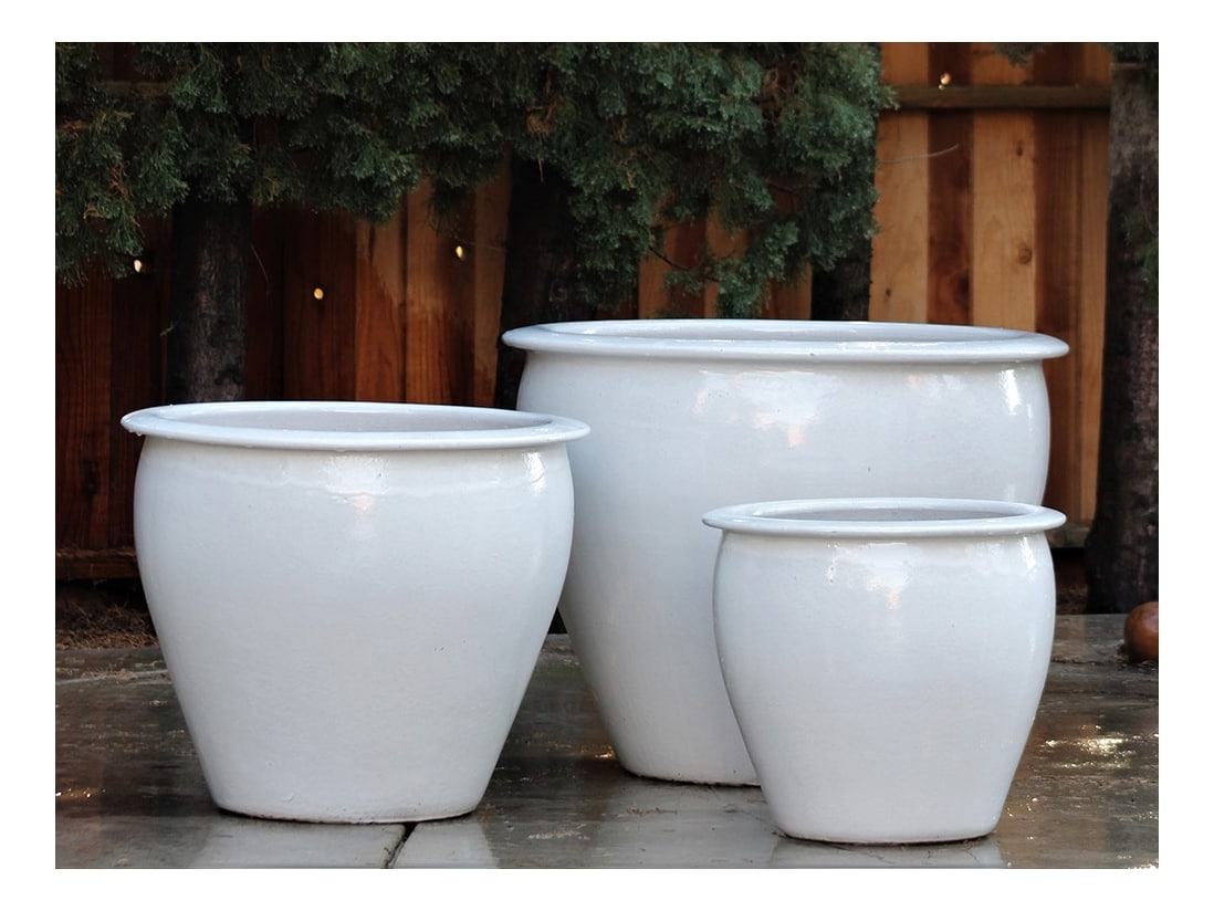 Fish Bowl Planter — Set of 3