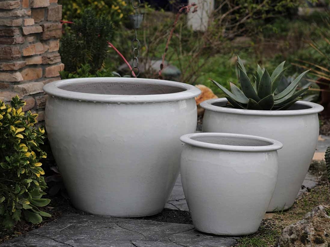 Fish Bowl Planter — Set of 3