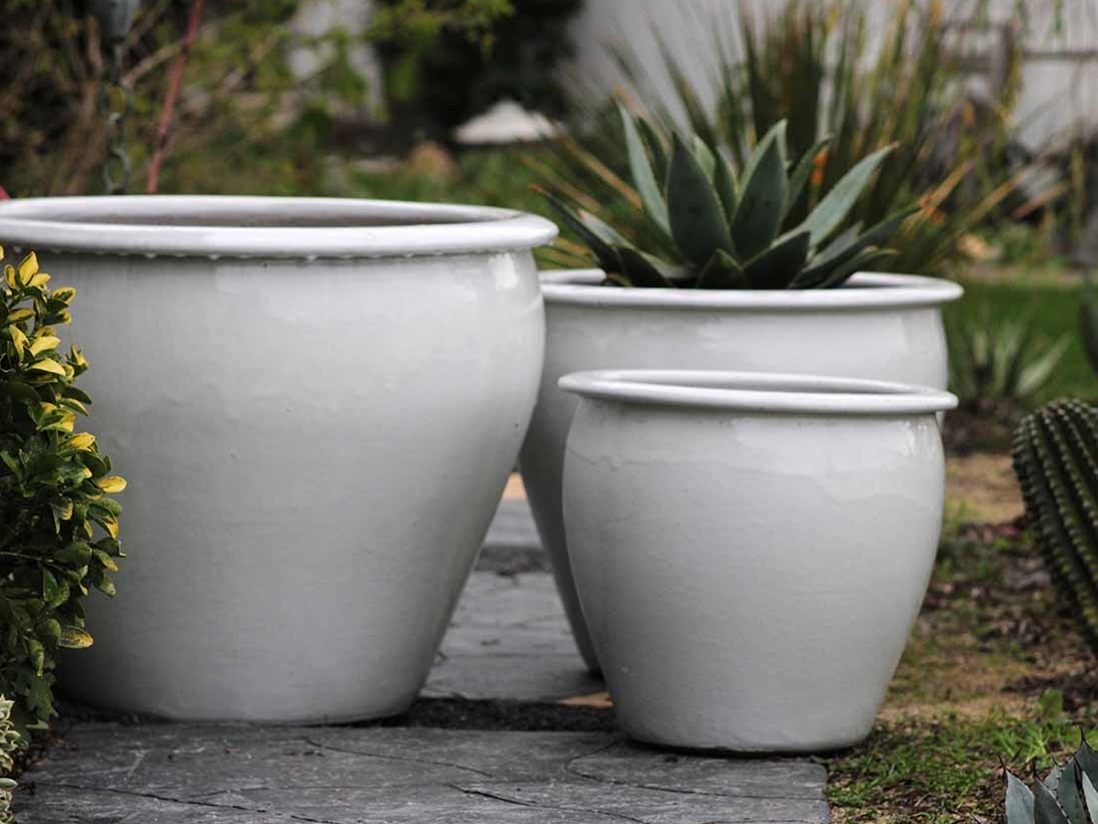 Fish Bowl Planter — Set of 3