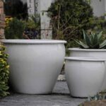 Fish Bowl Planter — Set of 3 — White White