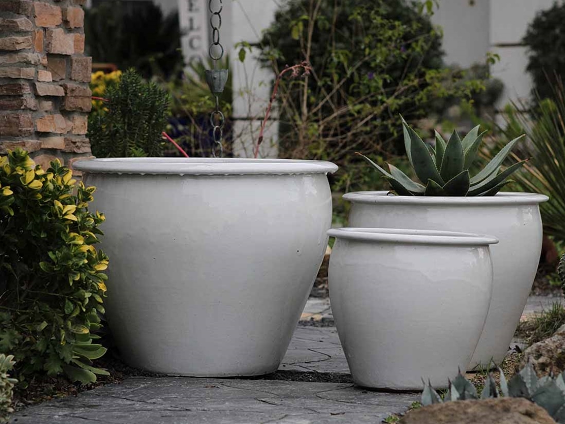 Fish Bowl Planter — Set of 3