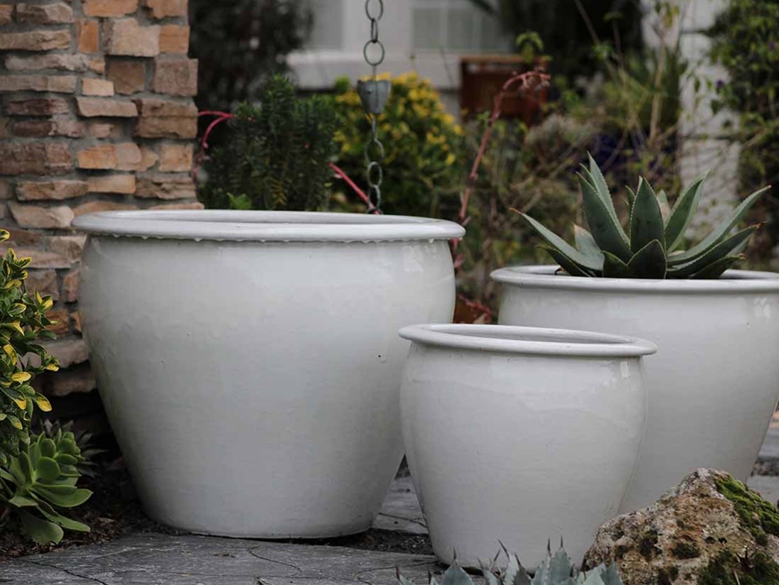 Fish Bowl Planter — Set of 3