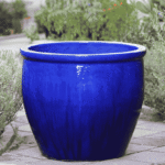 Extra Large No Decor Planter — Falling Blue