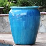 Urn Smooth Finished — Falling Aqua