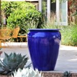 Urn Smooth Finished — Falling Blue