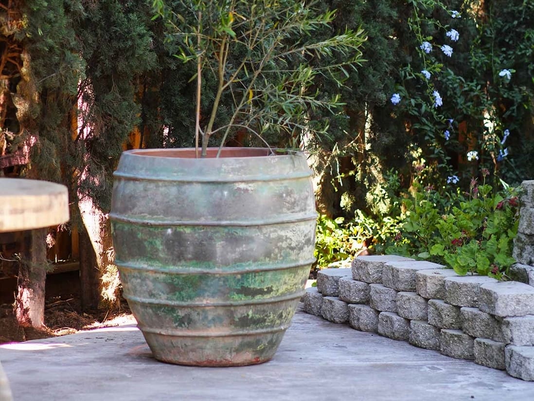 Lined Jar Planter — Set of 3