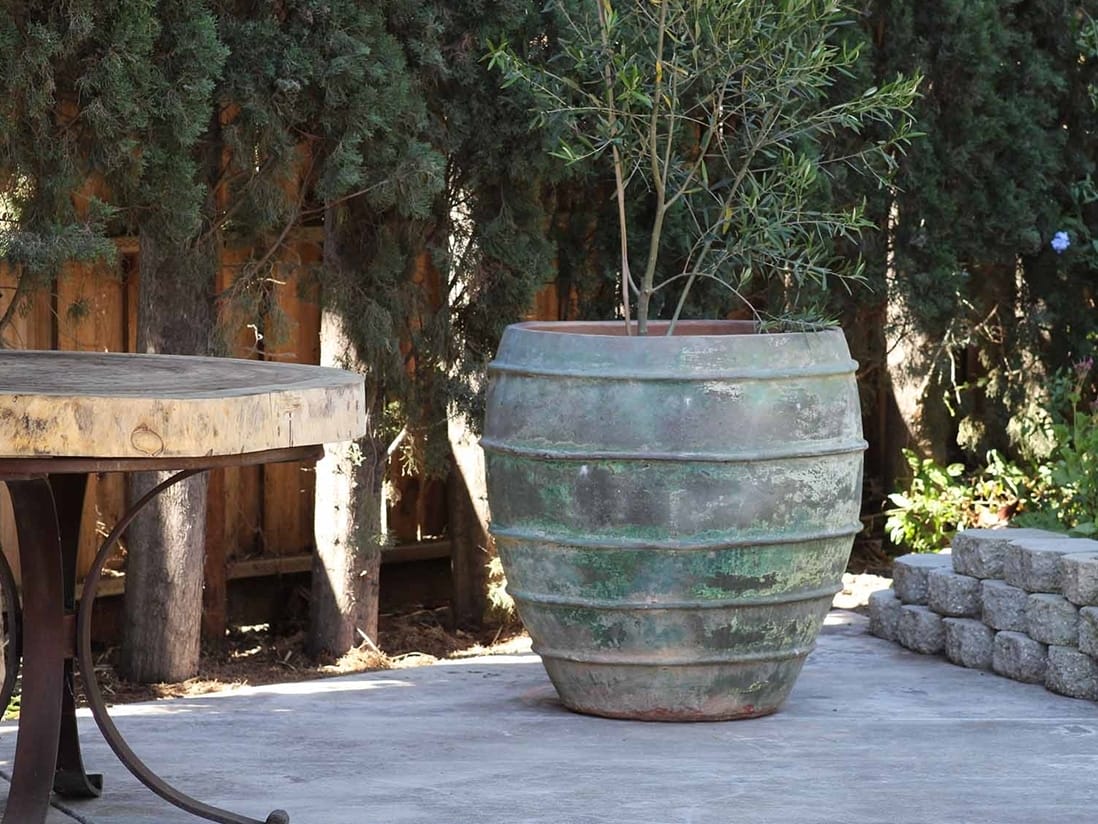 Lined Jar Planter — Set of 3