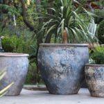 Manarola Planter — Set of 3 — Aegean Sea