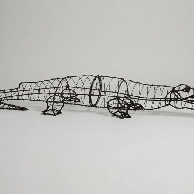 Alligator Topiary, 9 inch (Frame)