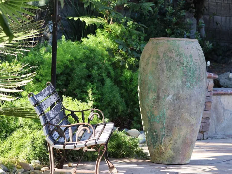 Amfora de la Villa: Verdigris