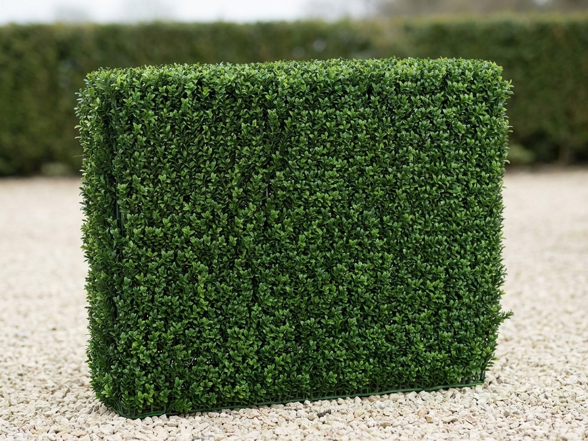 Artificial Boxwood Hedge Topiary, 35 in