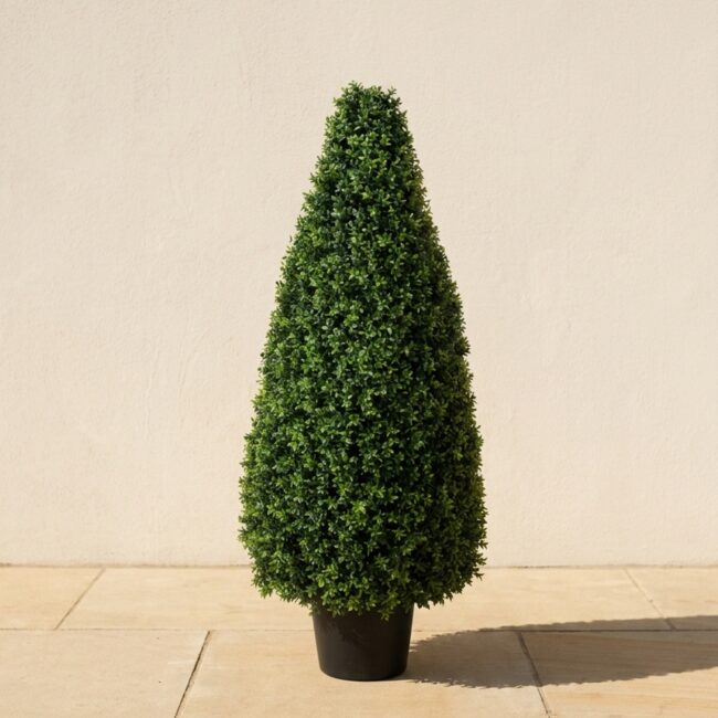 Basil Cone Topiary, Artificial (Outdoor)