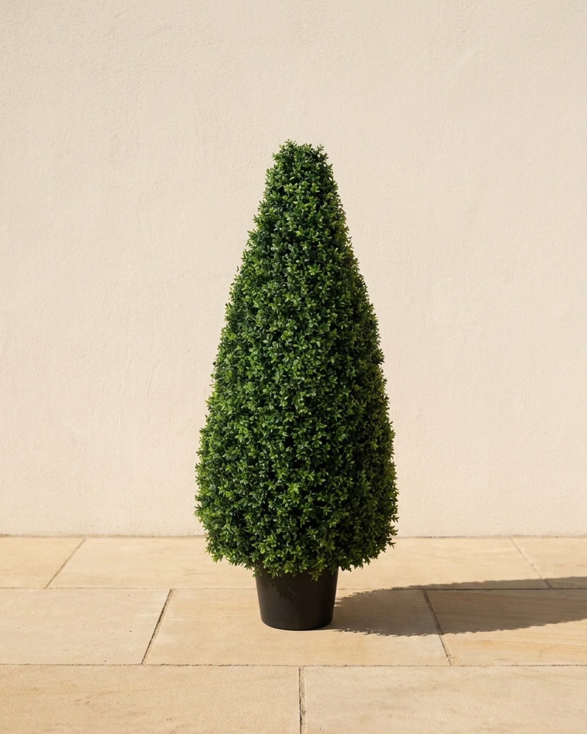 Basil Cone Topiary, Artificial (Outdoor) Basil Cone Topiary, Artificial (Outdoor)