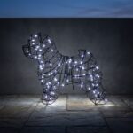 Bichon Frise Topiary, 19 Inch (Lit)