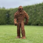 Big Foot Scrap Metal Sculpture, Spanish Style