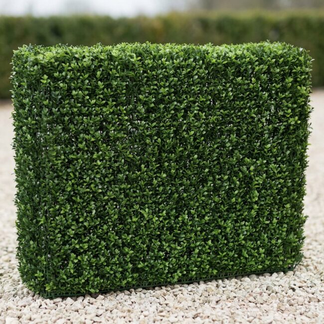 UV Boxwood Hedge, 35 x 11 x 30 Inch
