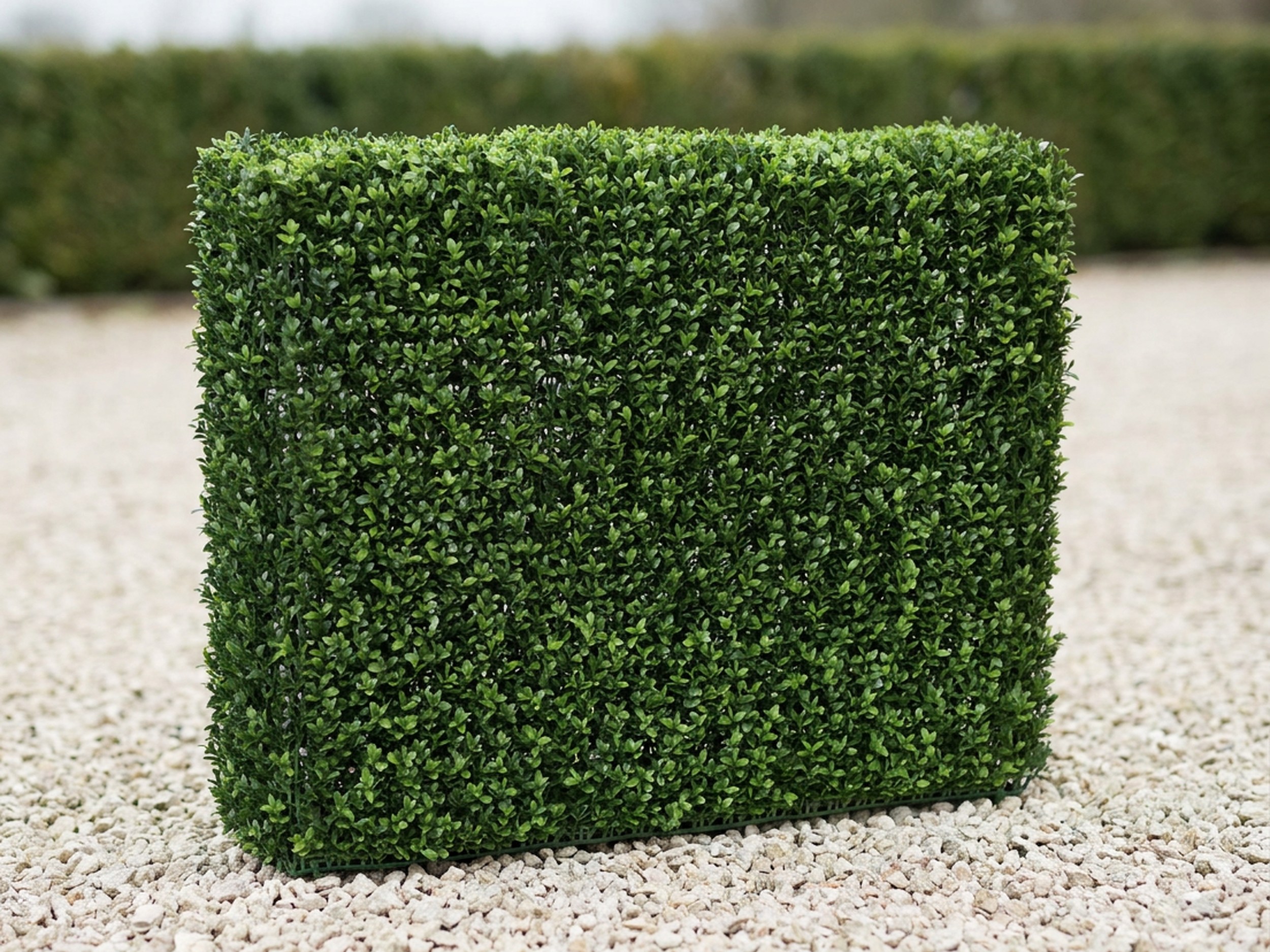 UV Boxwood Hedge, 35 x 11 x 30 Inch