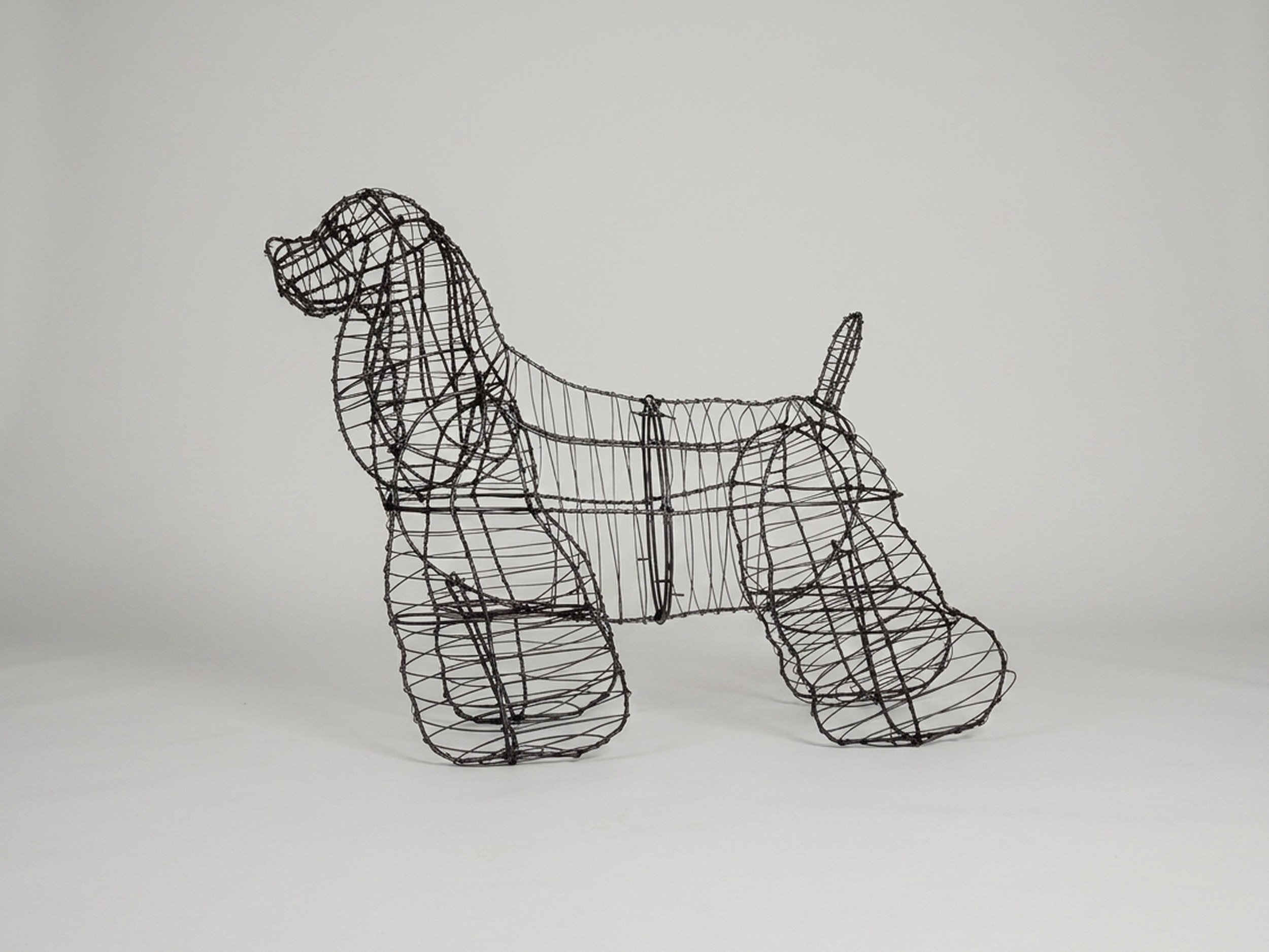 Cocker Spaniel Topiary, Wire frame, 21 in Cocker Spaniel Topiary, Wire frame, 21 in