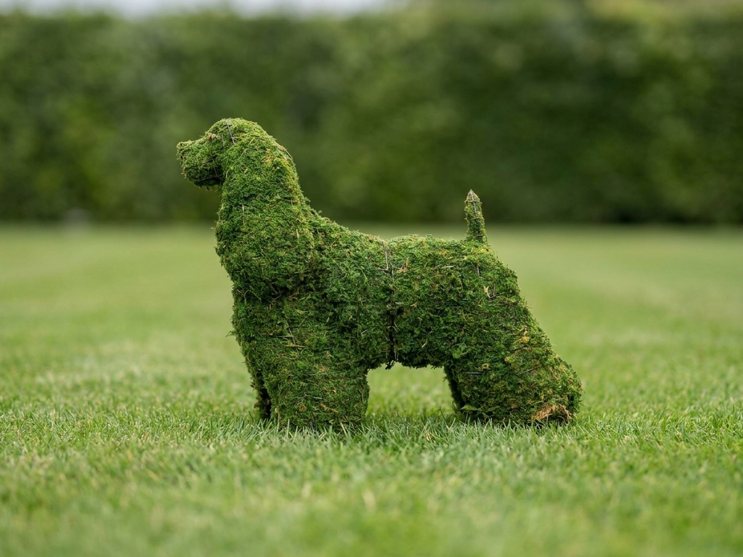Cocker Spaniel Topiary, Mossed, 21 in Cocker Spaniel Topiary, Mossed, 21 in