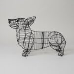 Corgi Topiary Frame, 17 in.