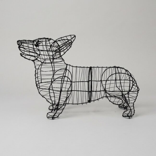 Corgi Topiary Frame, 17 in.