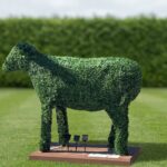 Custom Cow Topiary, 5 Foot
