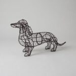 Dachshund Topiary Frame, 13 inch
