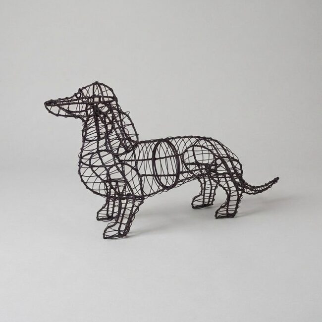 Dachshund Topiary Frame, 13 inch
