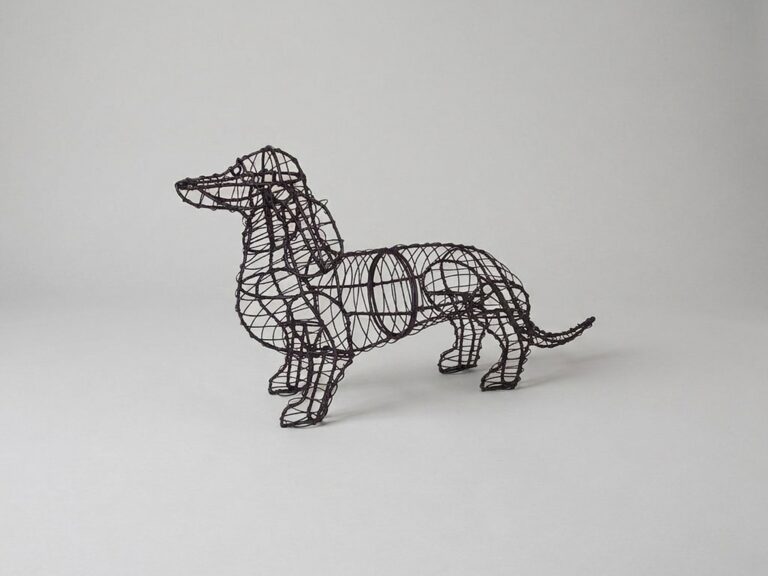 Dachshund Topiary Frame, 13 inch