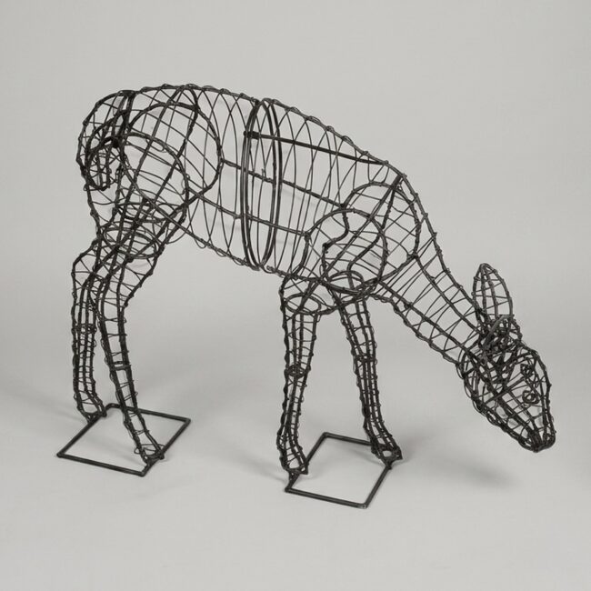 Doe Topiary Frame, 31 Inch
