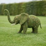 Elephant Topiary, 19 Inch (Mossed)