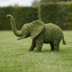 Elephant Topiary, 32 Inch (Mossed)