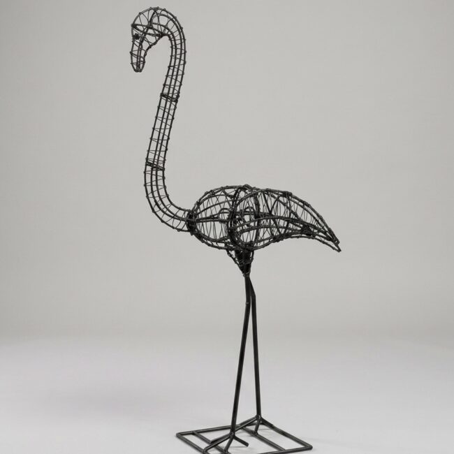 Flamingo Wire Frame Topiary, 40–54 in