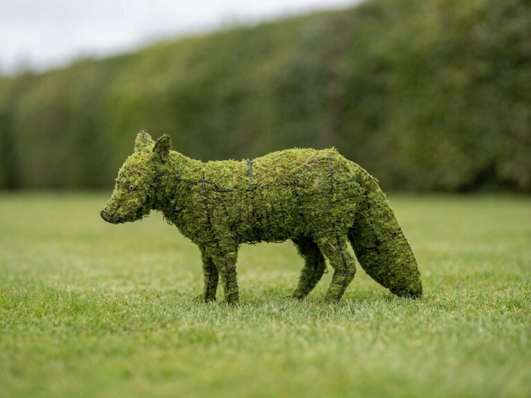 Fox Topiary, 13 in. (Mossed)