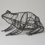 Frog Topiary Frame, 6 inch