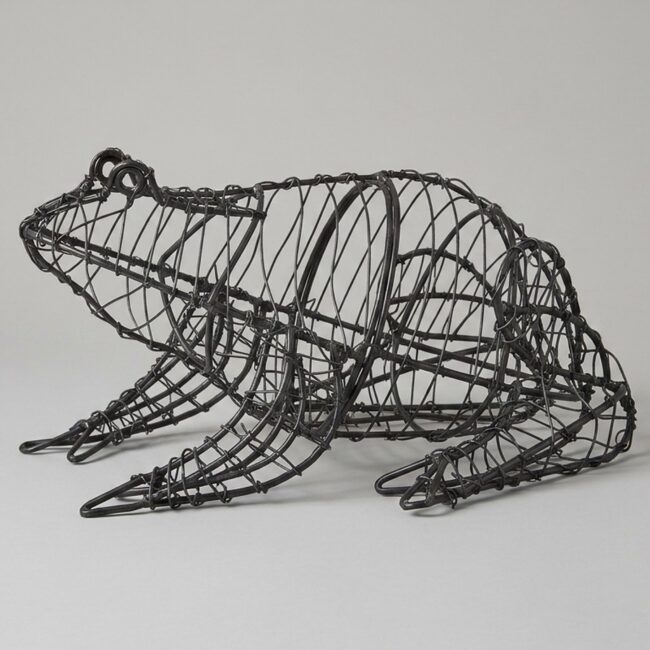Frog Topiary Frame, 6 inch