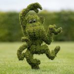 Funky Monkey Moss Topiary, 33 Inches Tall