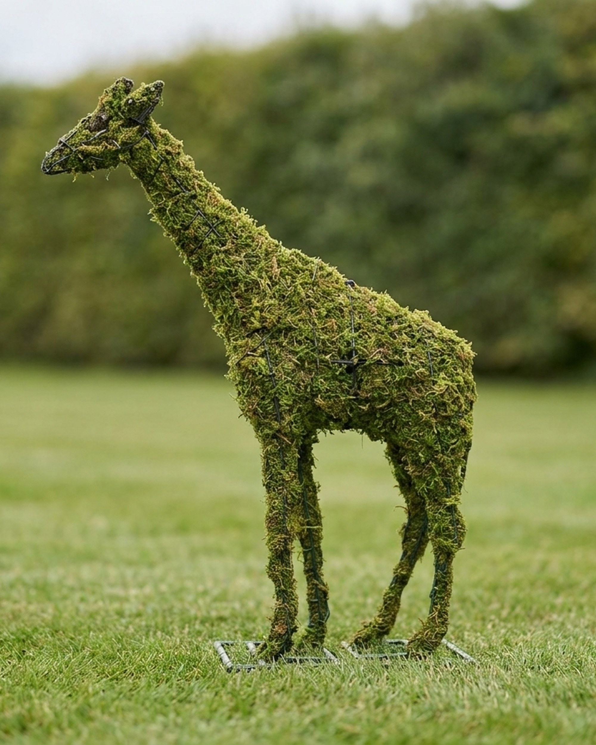 Giraffe Topiary, 73 inch Mossed, 38 in – 14 ft Giraffe Topiary, 73 inch Mossed, 38 in – 14 ft