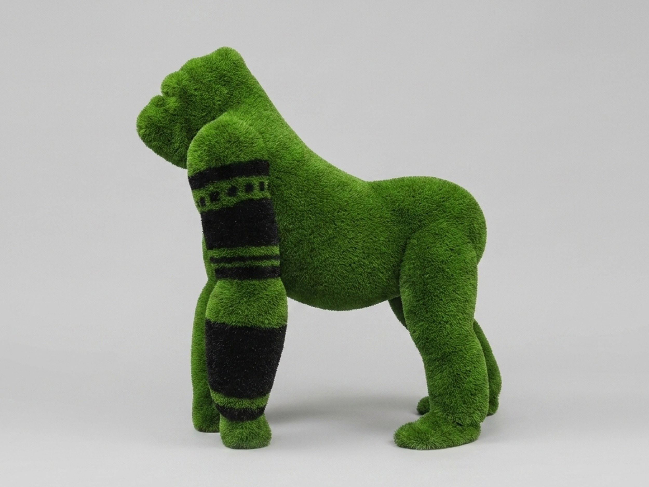 Gorilla Topiary, 6.07 ft