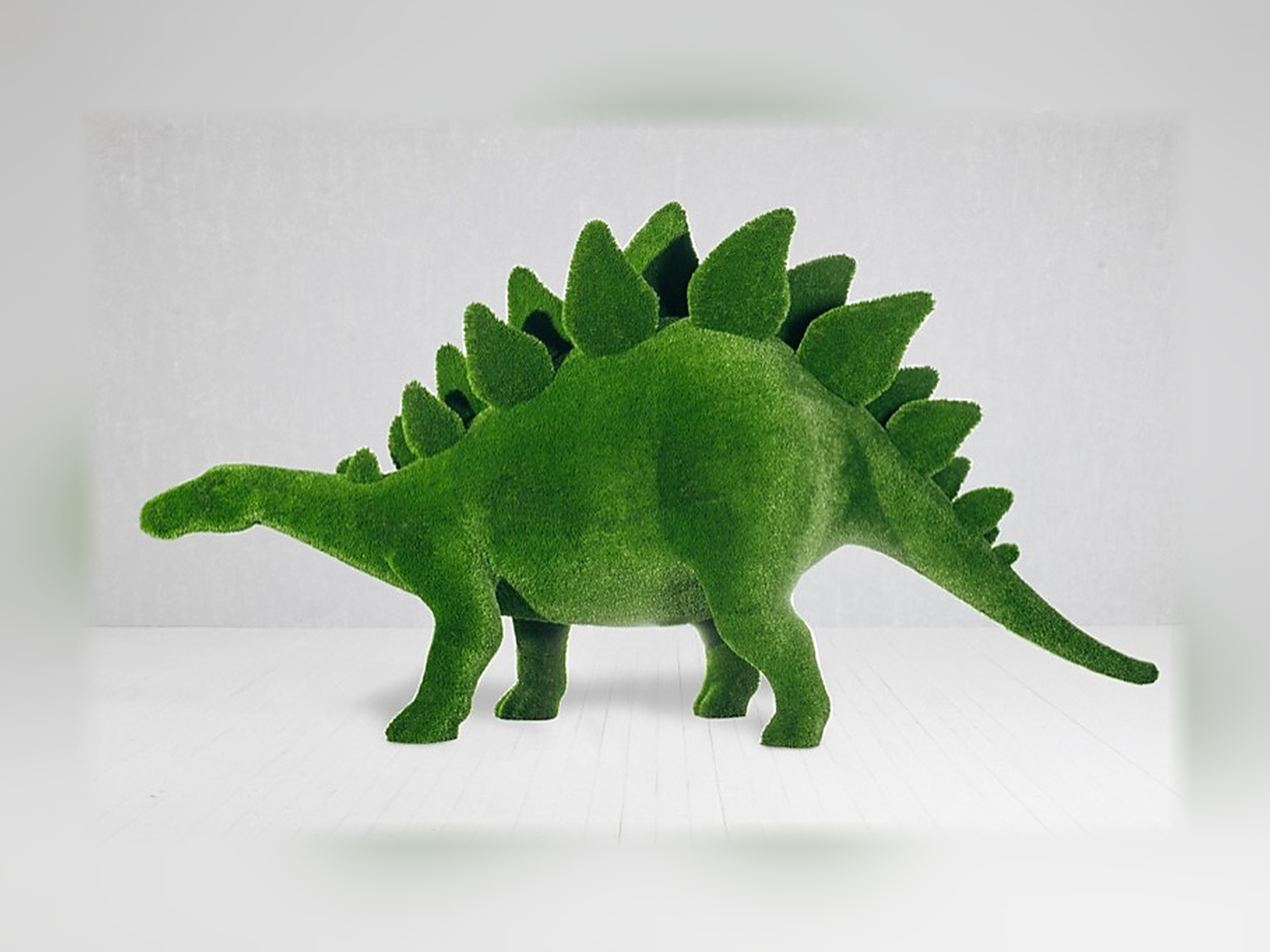 Grass- Dinosaur Topiary, 8.7 ft