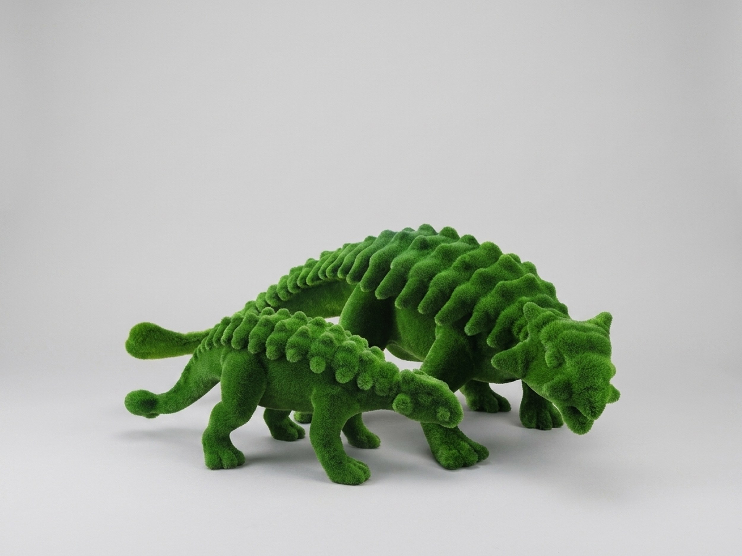 Grass- Dinosaur Topiary, 7.54 ft