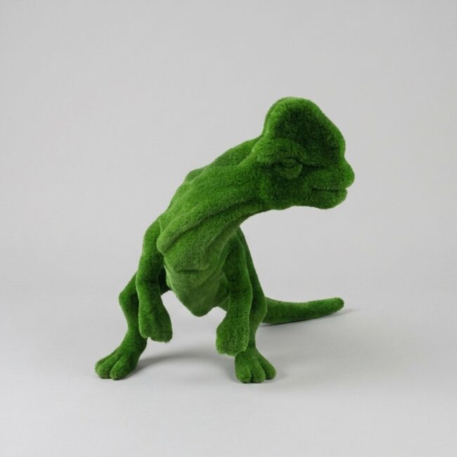 Green Grass Dinosaur Topiary Sculpture
