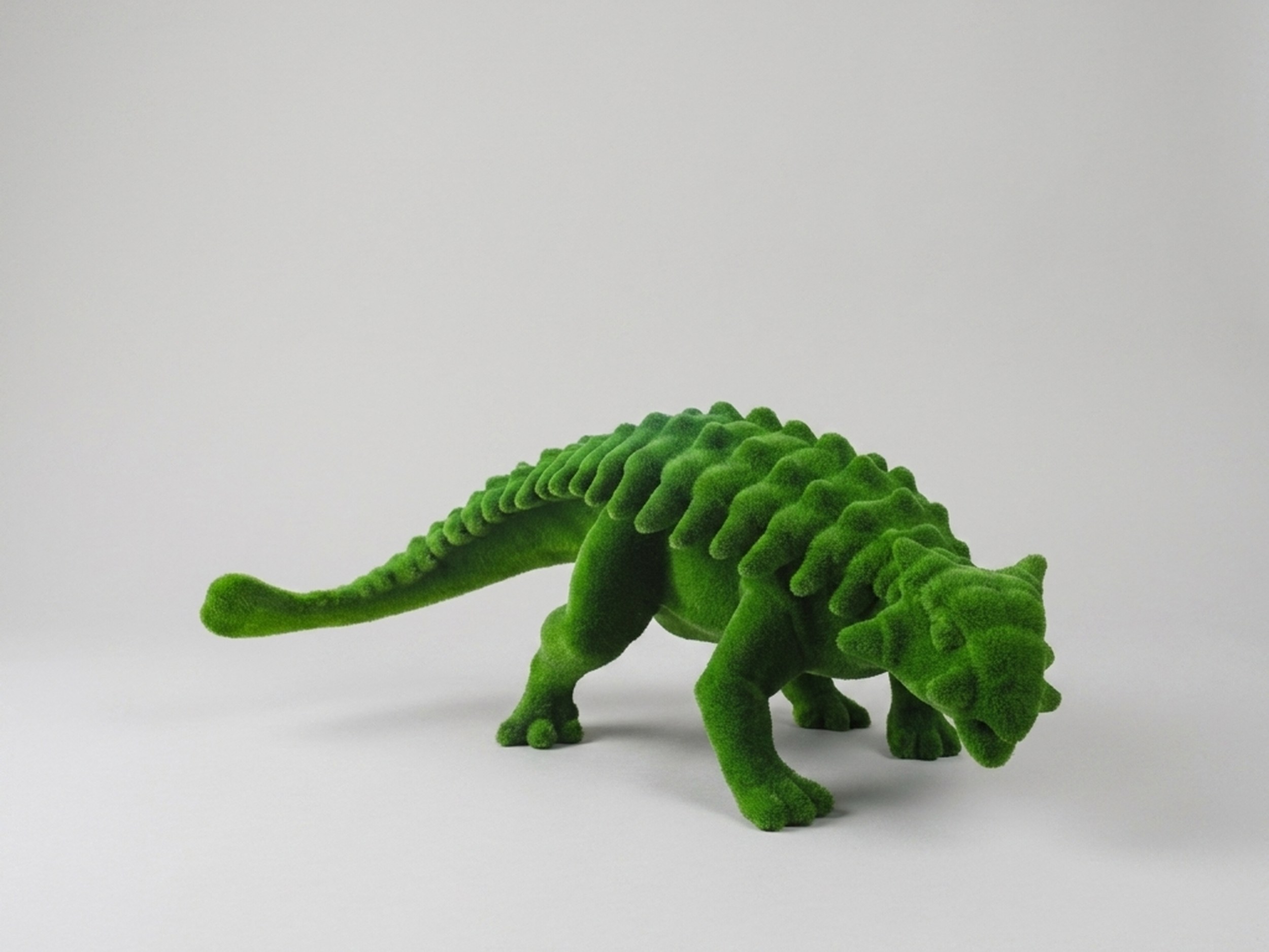 Dinosaur Topiary, Mossed, 7.55 ft Dinosaur Topiary, Mossed, 7.55 ft