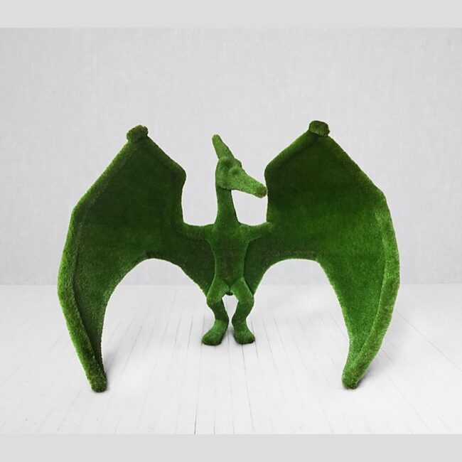 Green Winged Dinosaur Topiary