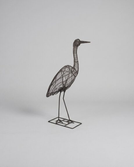 Heron Wire Frame Topiary, 48 in