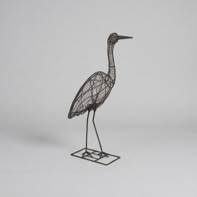 Heron Wire Frame Topiary, 40–48 in