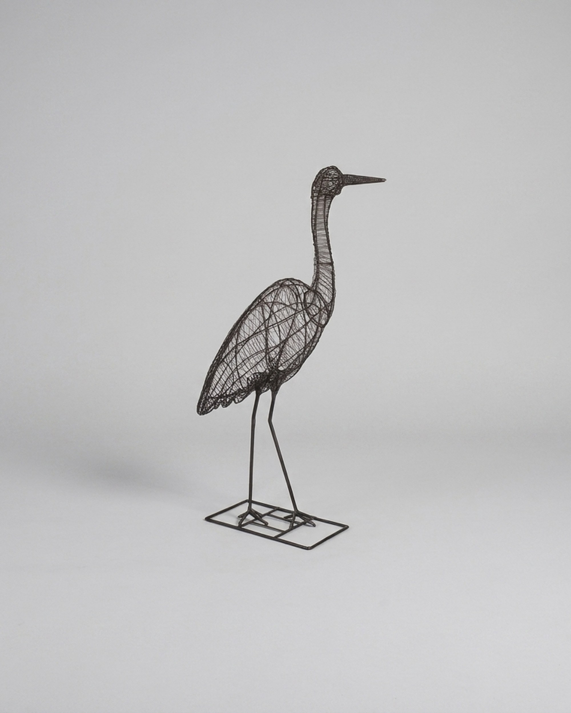 Heron Wire Frame Topiary, 48 in