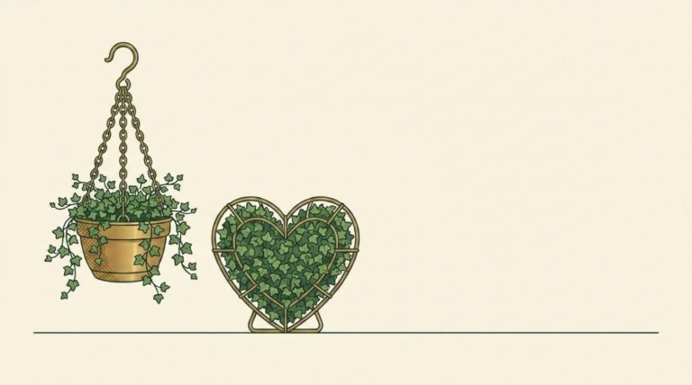 Live Ivy Topiary Plants